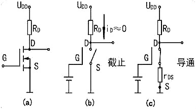 最簡單的mos管開關(guān)電路圖