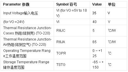 三端穩(wěn)壓管7812