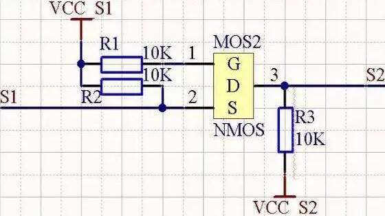 mos管電平轉換電路