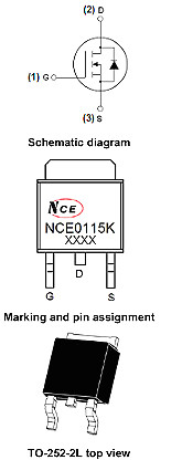 NCE0115K規(guī)格書,NCE0115K替代,NCE0115K封裝