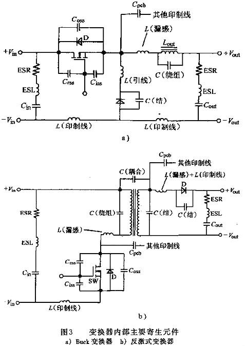 開關電源,開關電源內部損耗