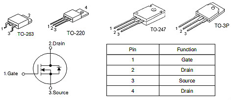 10串-16串保護(hù)板MOS管,150A/ 80V,KNB2808A