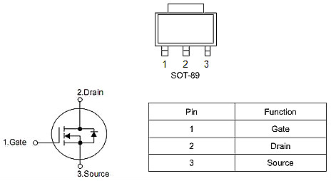 MOS管100V7A KIA5610A