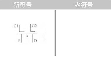 場效應(yīng)管的符號