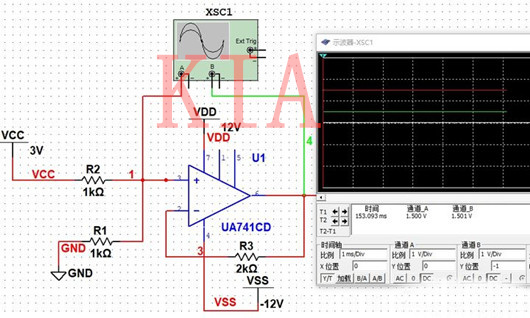 運(yùn)放電壓跟隨器 電路