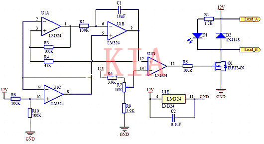 PWM調(diào)速電路