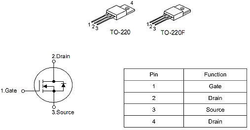 20A500V?MOS管 KNX7150A參數(shù)規(guī)格 原廠直銷 免費(fèi)送樣-KIA MOS管