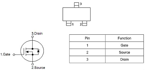 4.8A30V場(chǎng)效應(yīng)管 MOS管KIA3400價(jià)格 資料 SOT-23封裝-KIA MOS管