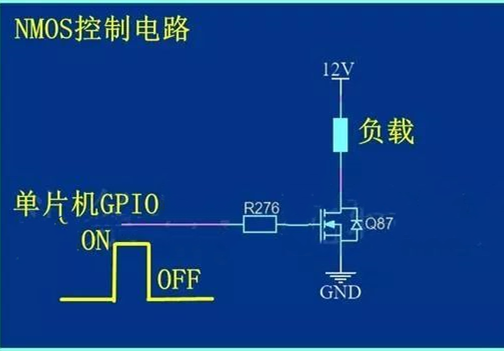 單片機(jī) 驅(qū)動 MOS管