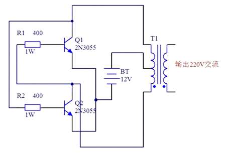 12v轉(zhuǎn)220v逆變器電路